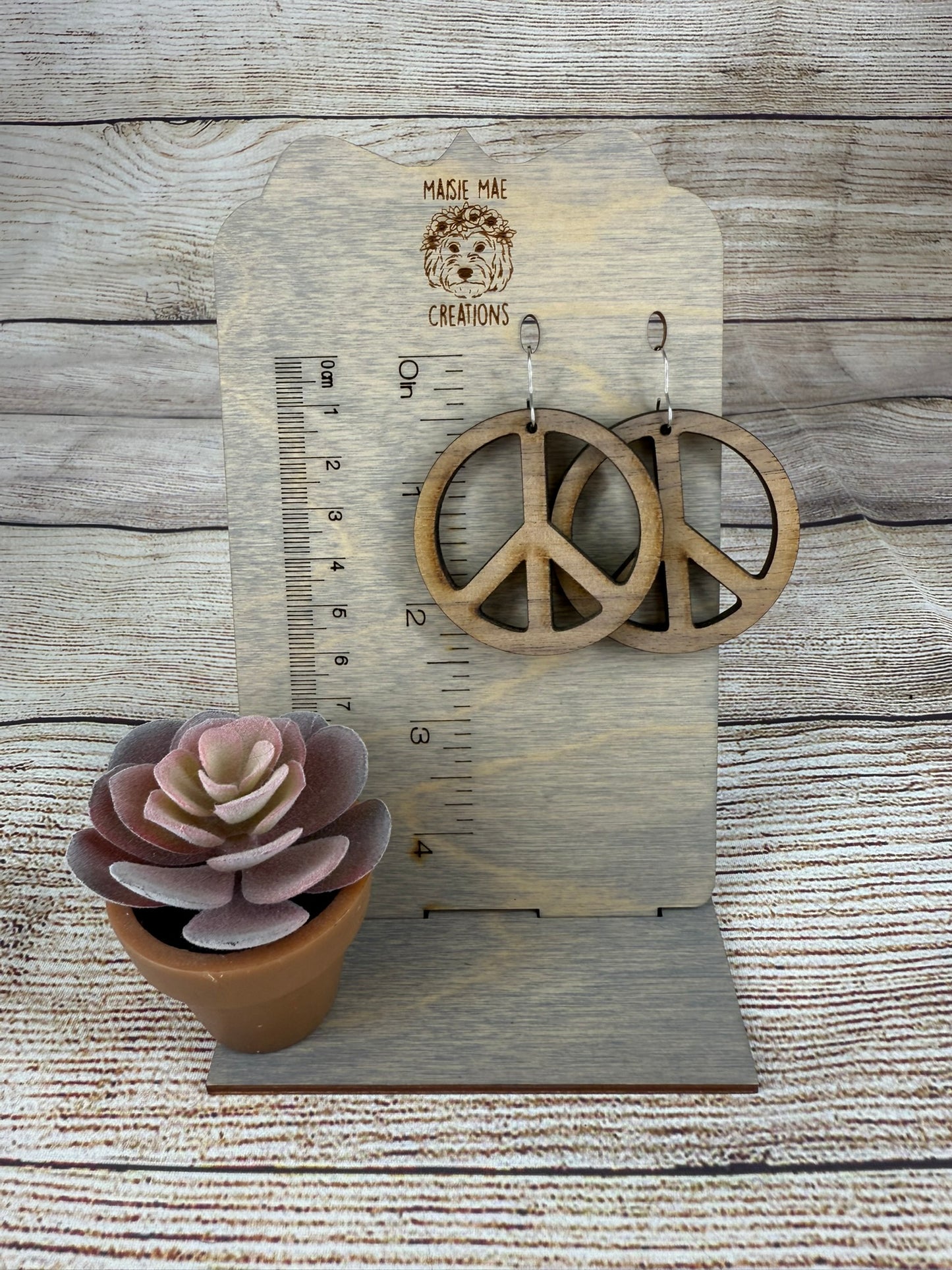 Peace Sign Earrings