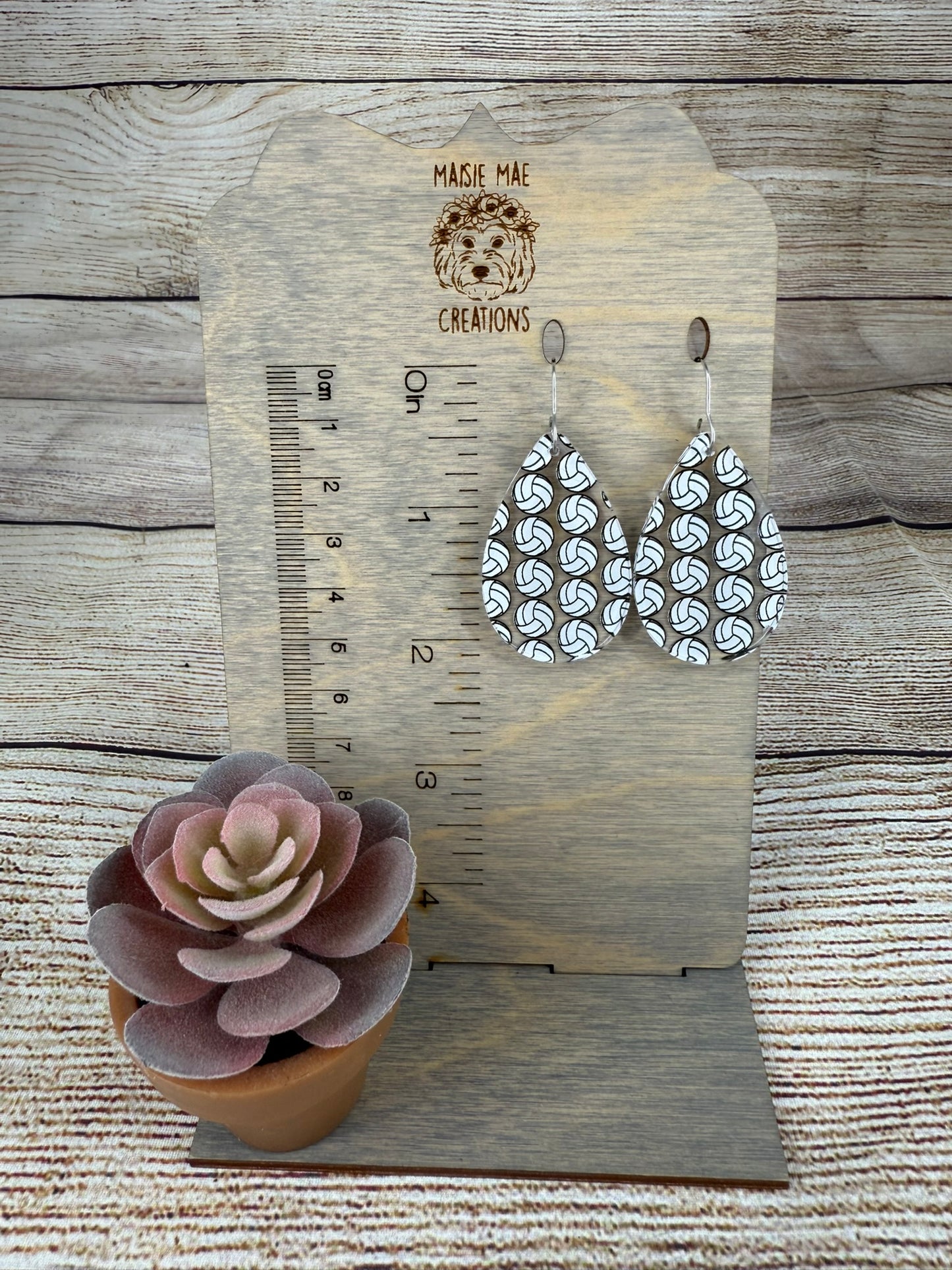 Volleyball Earrings