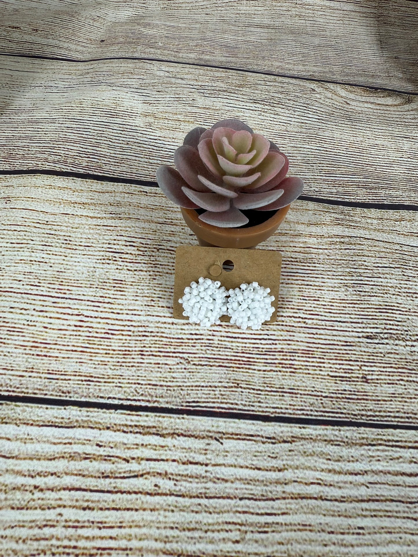 Seed Bead Earrings