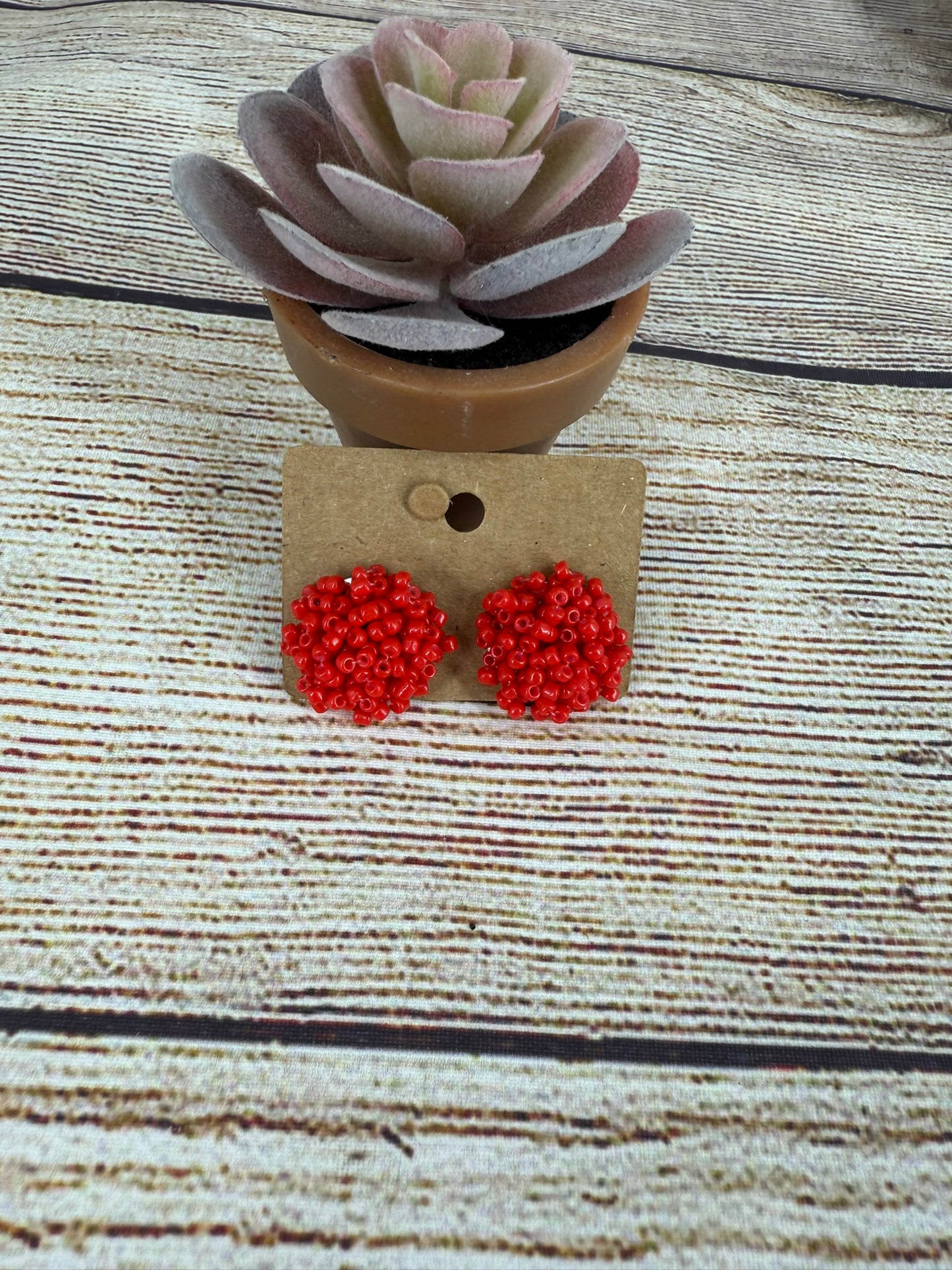 Seed Bead Earrings