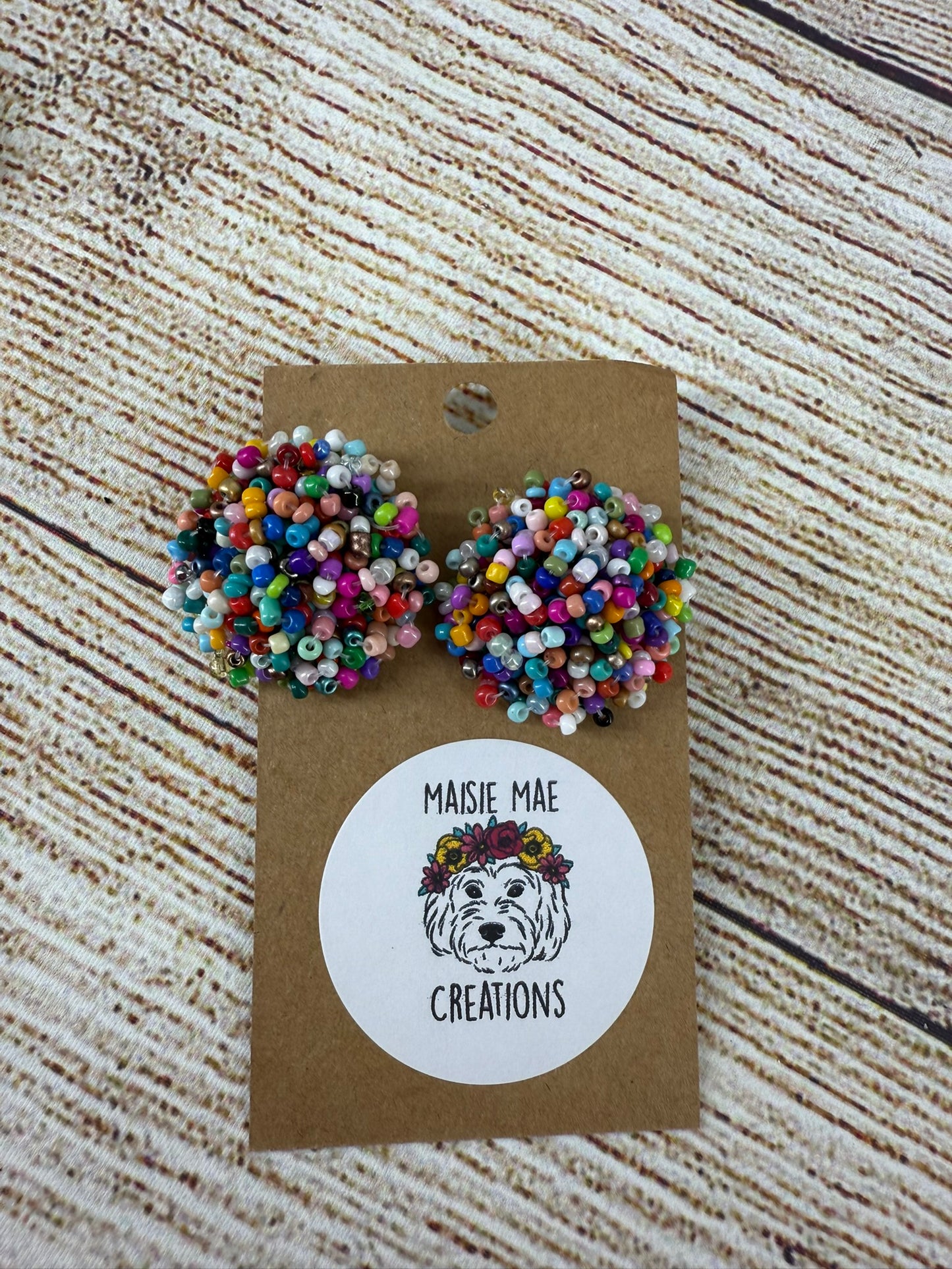 Seed Bead Earrings