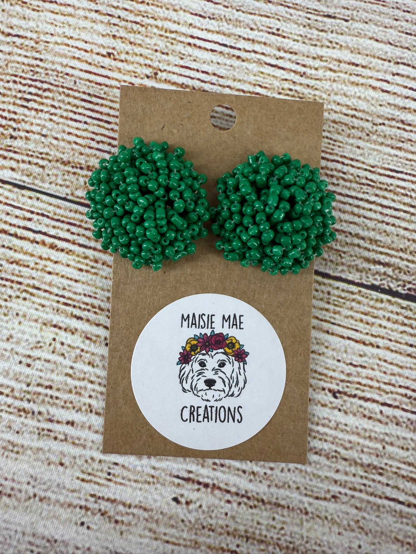 Seed Bead Earrings