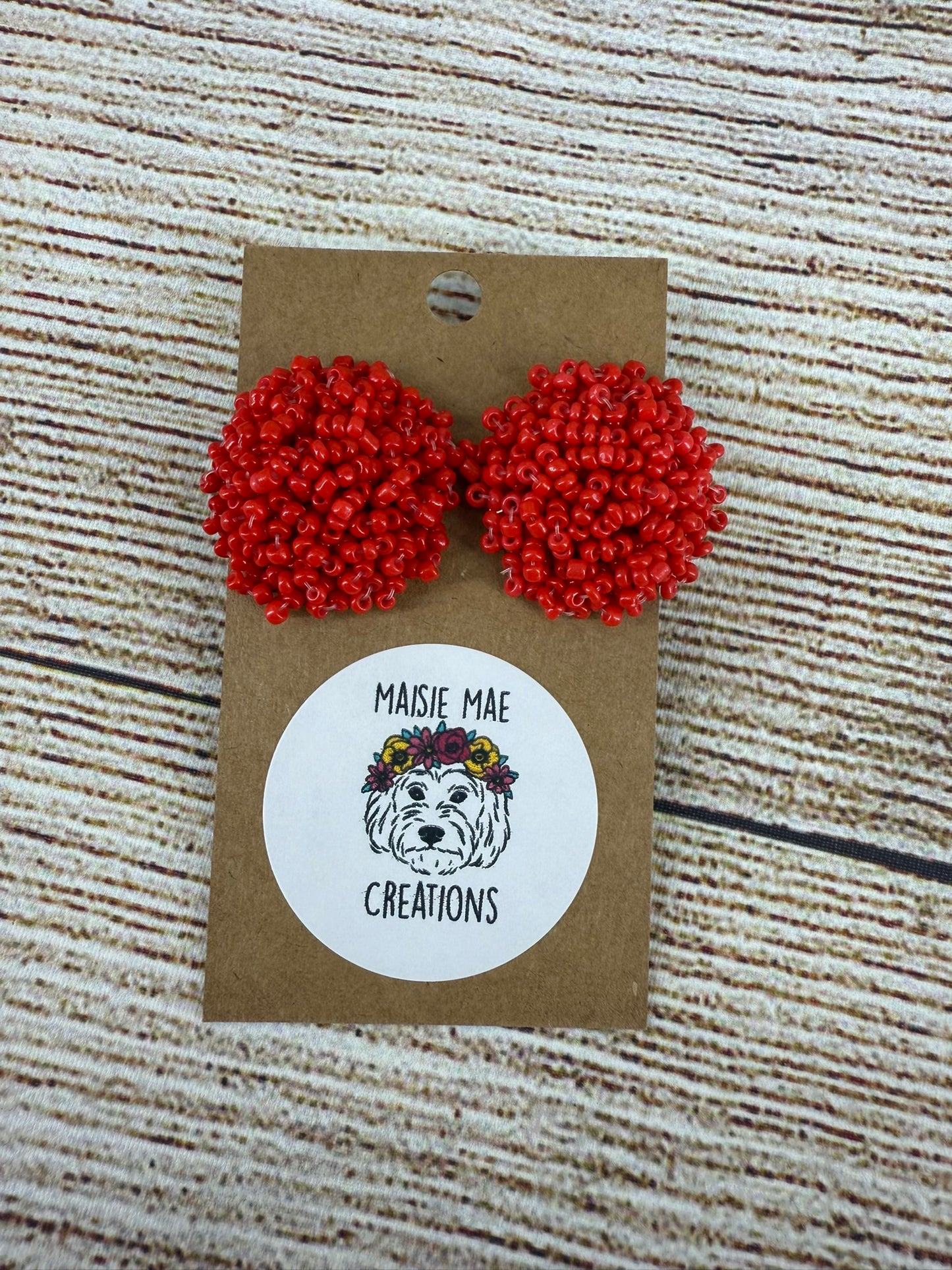 Seed Bead Earrings