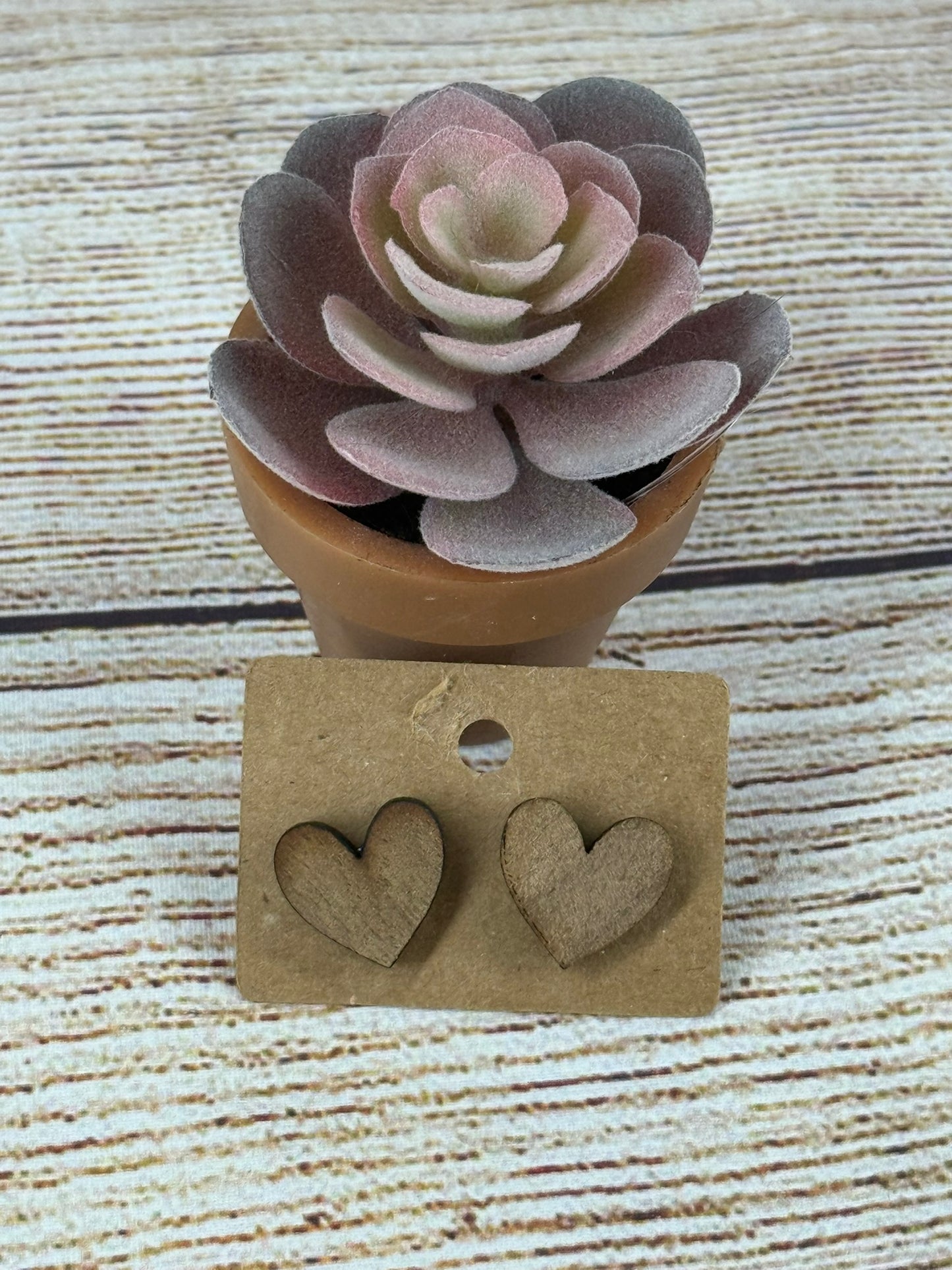 Wood Hearts