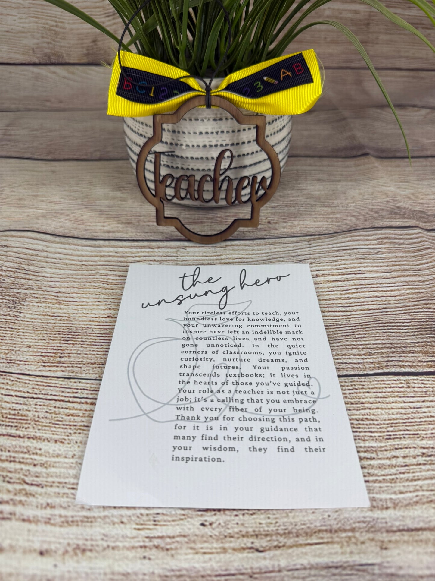 Teacher Ornament