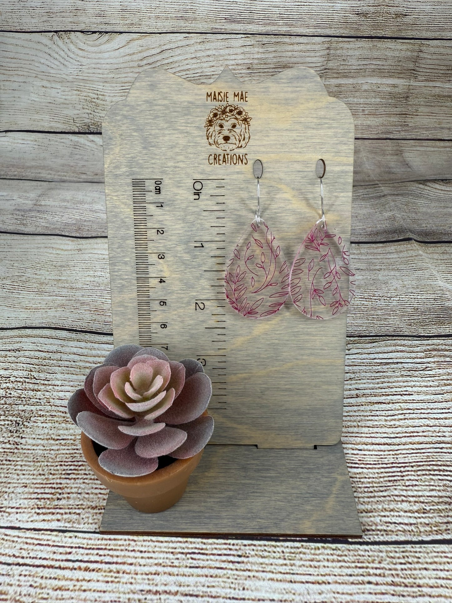 Acrylic Teardrop