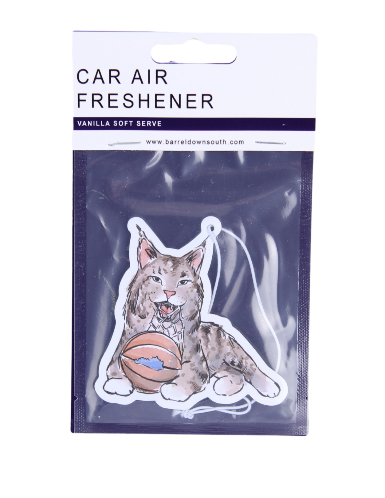 Wildcat with Basketball Air Freshener