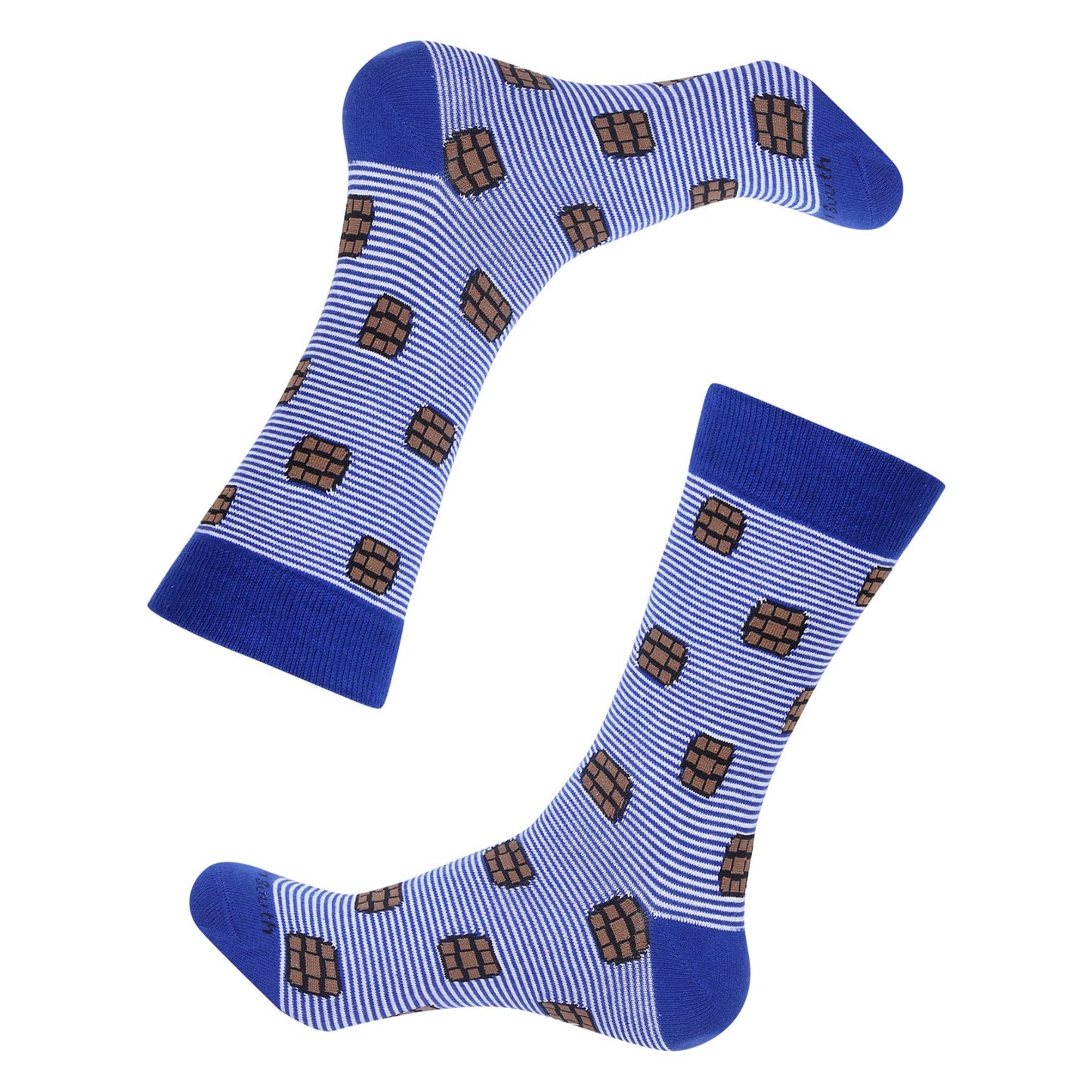 Dark Blue Bourbon Barrel Socks