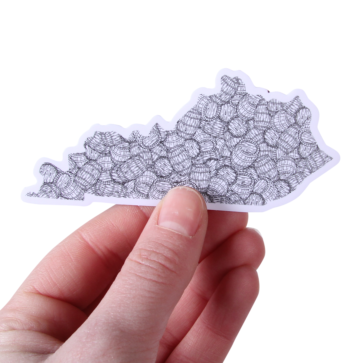 Kentucky Bourbon Barrels Sticker