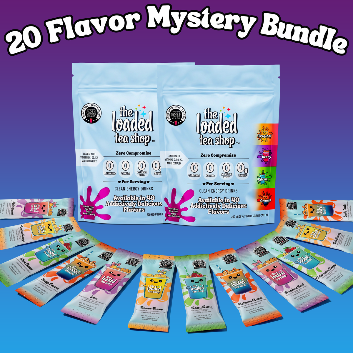 20 Flavor Mystery Bundle – Regular | 20 Sticks/Case