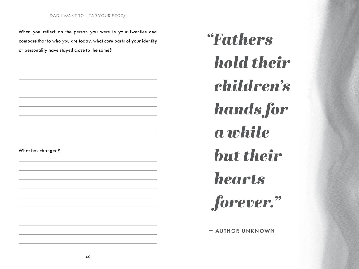 Dad, I Want to Hear Your Story (Expanded Edition)
