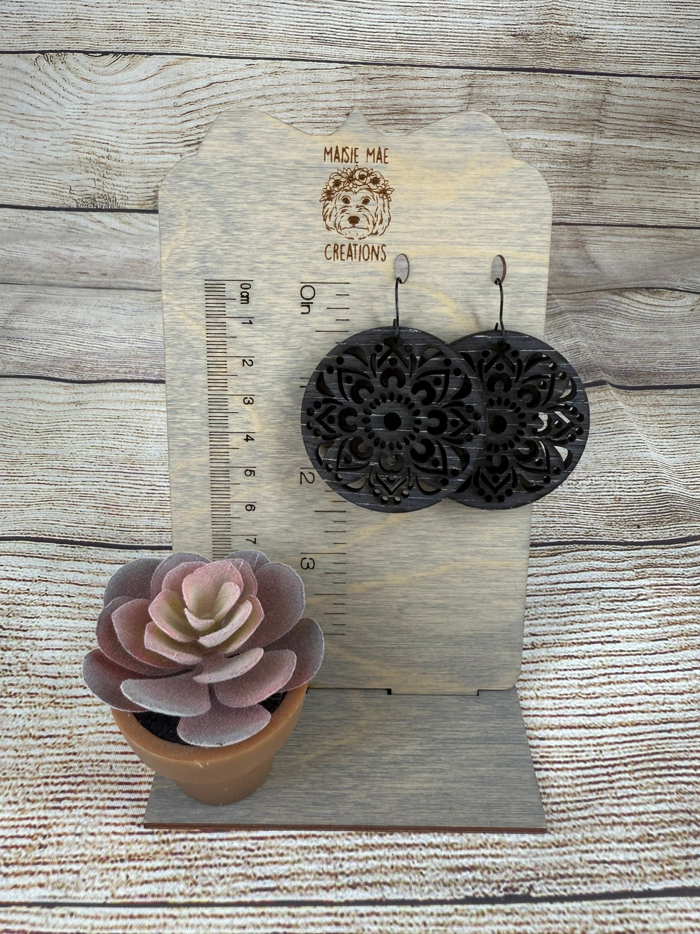 Wood Earrings