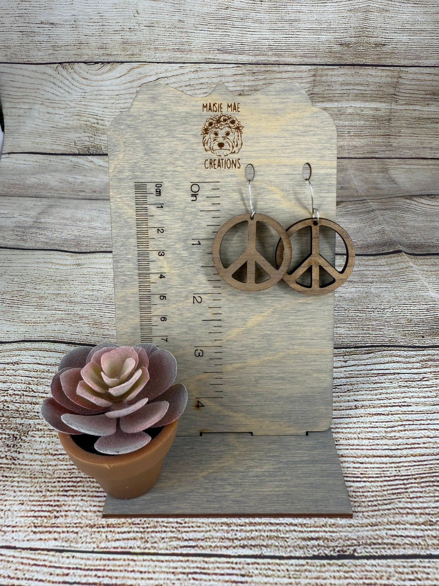 Peace Sign Earrings