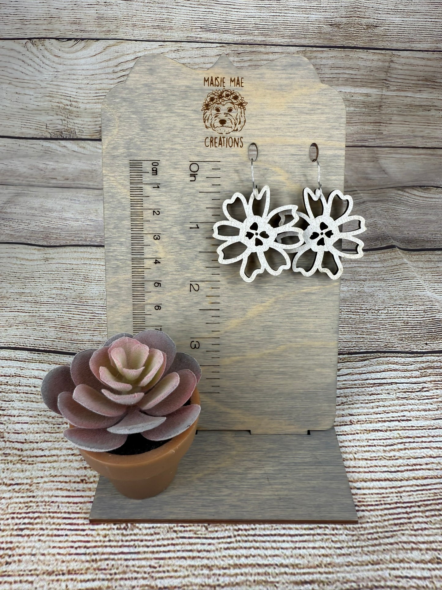 Wood Earrings