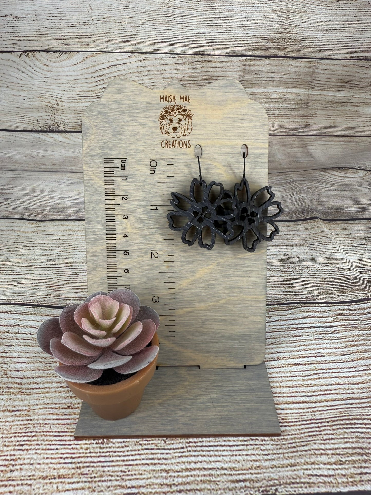 Wood Earrings