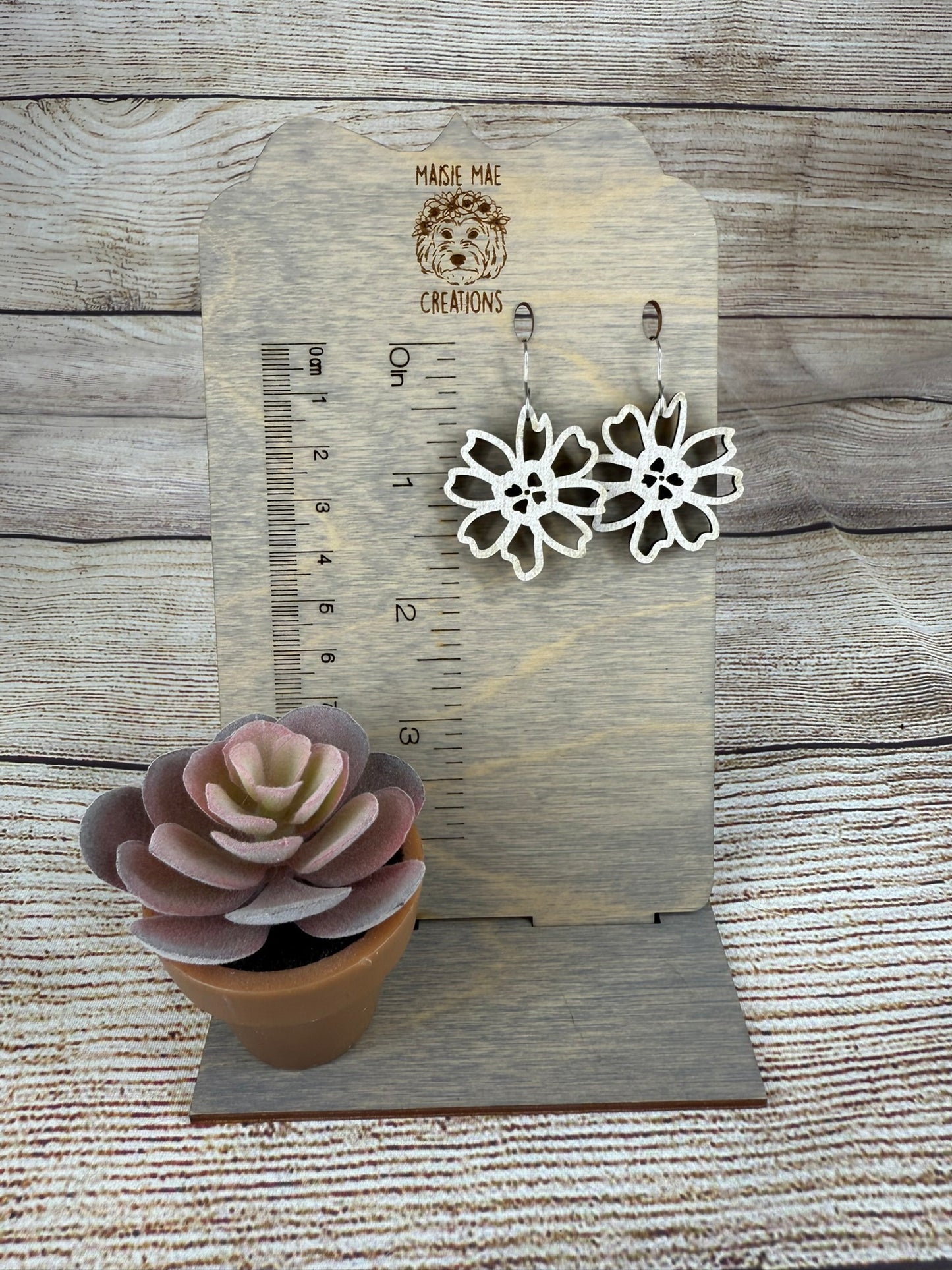 Wood Earrings