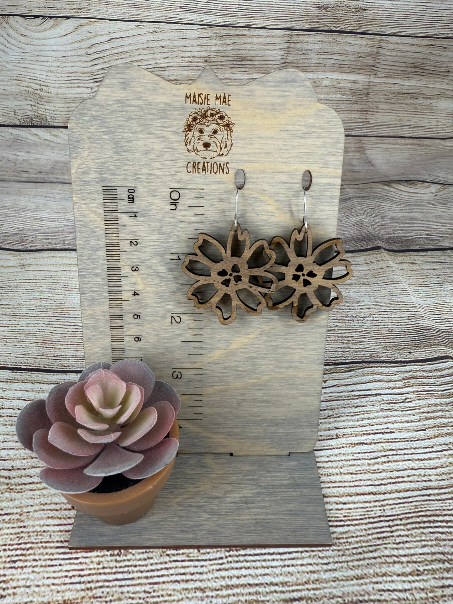Wood Earrings