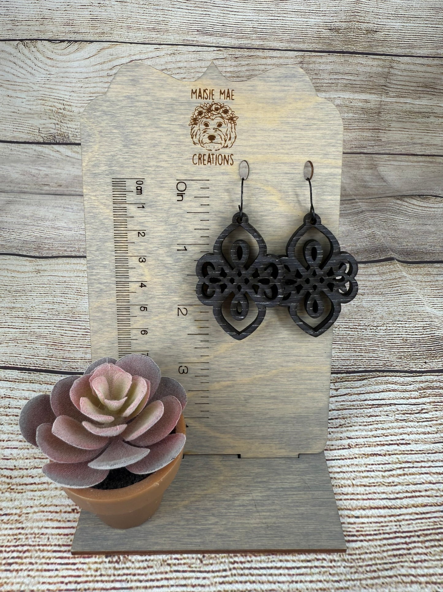 Wood Earrings
