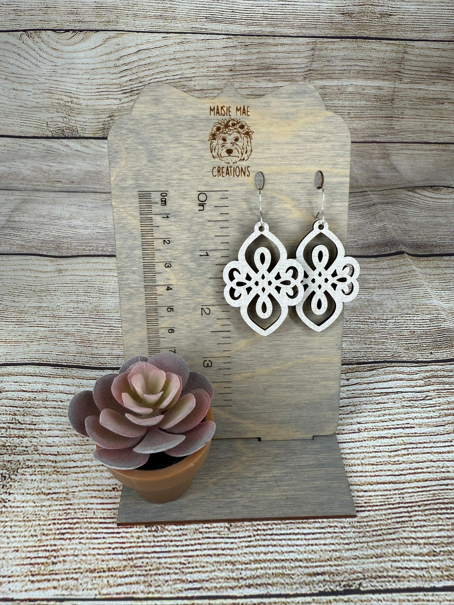 Wood Earrings