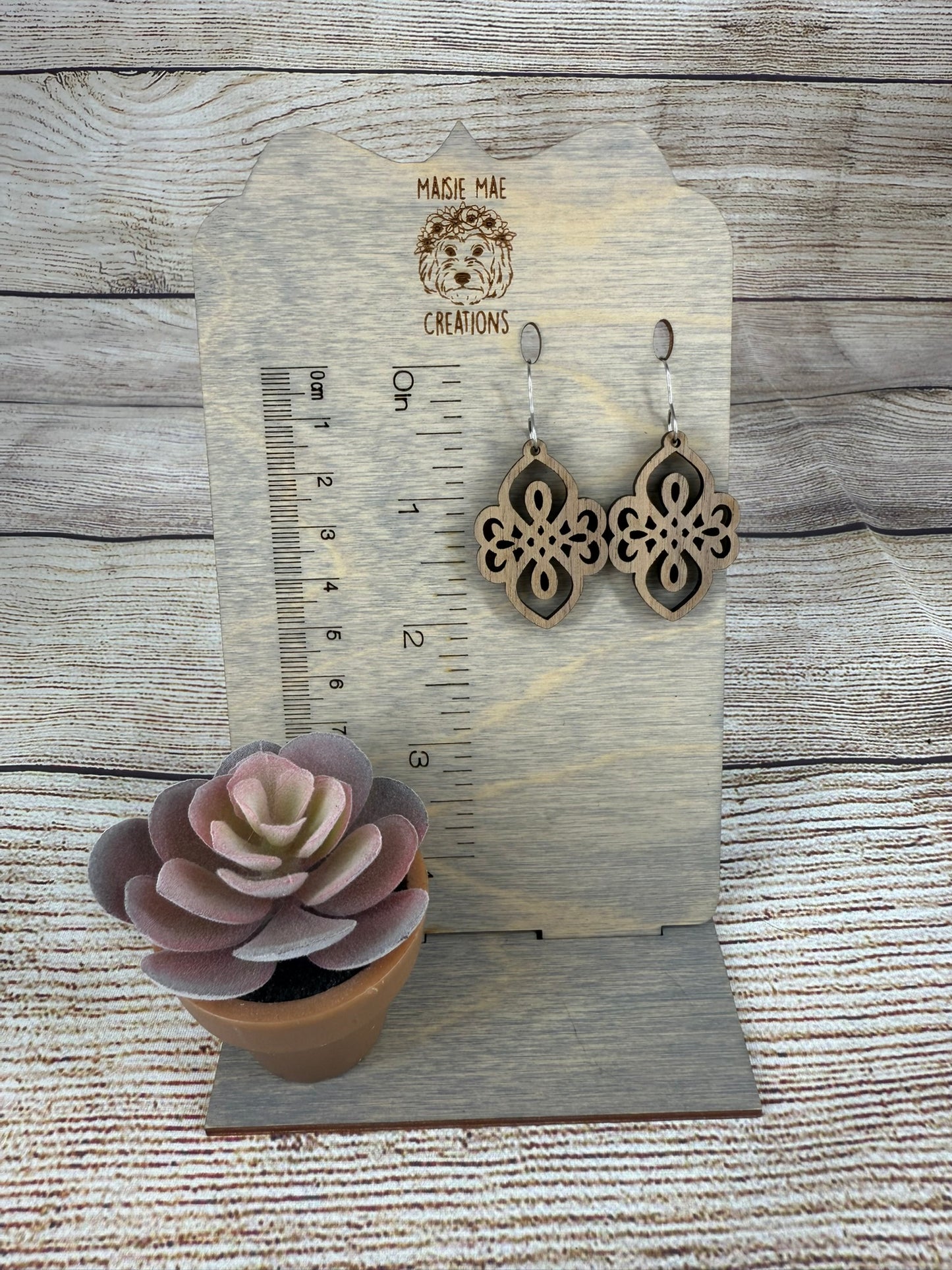 Wood Earrings
