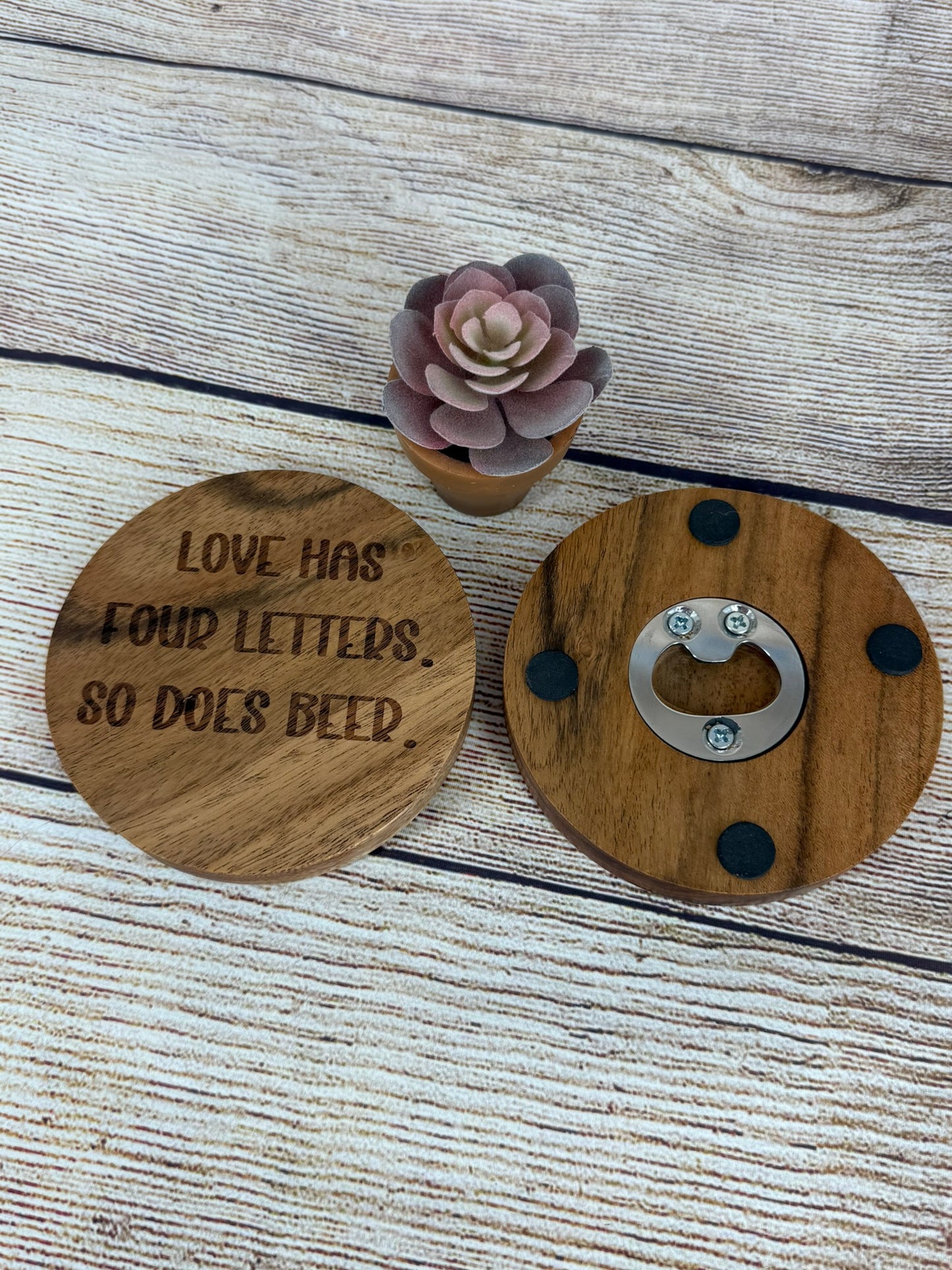 Bottle Opener Coaster
