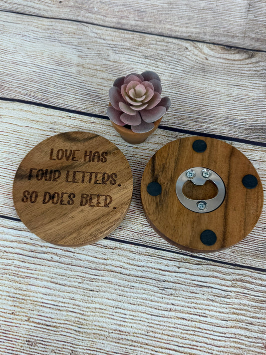 Bottle Opener Coaster