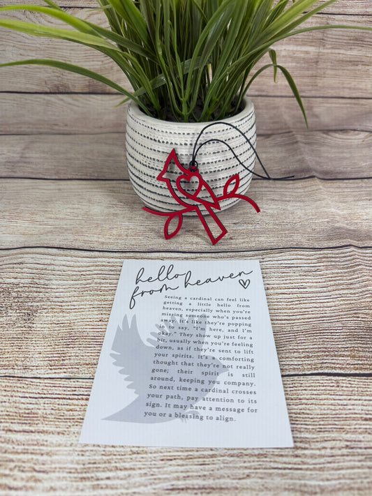 Cardinal Ornament