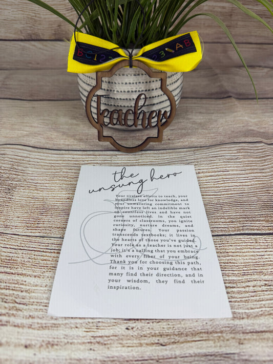 Teacher Ornament