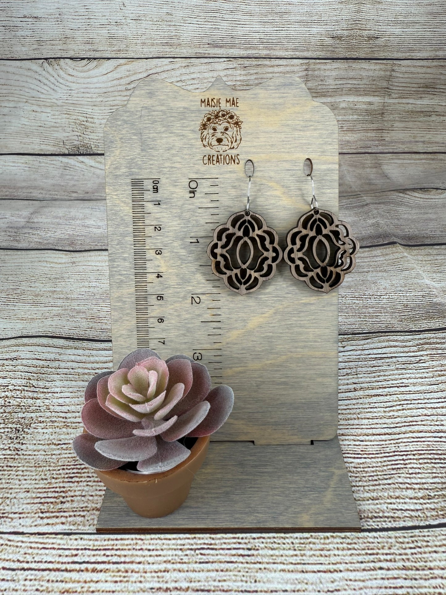 Wood Earrings