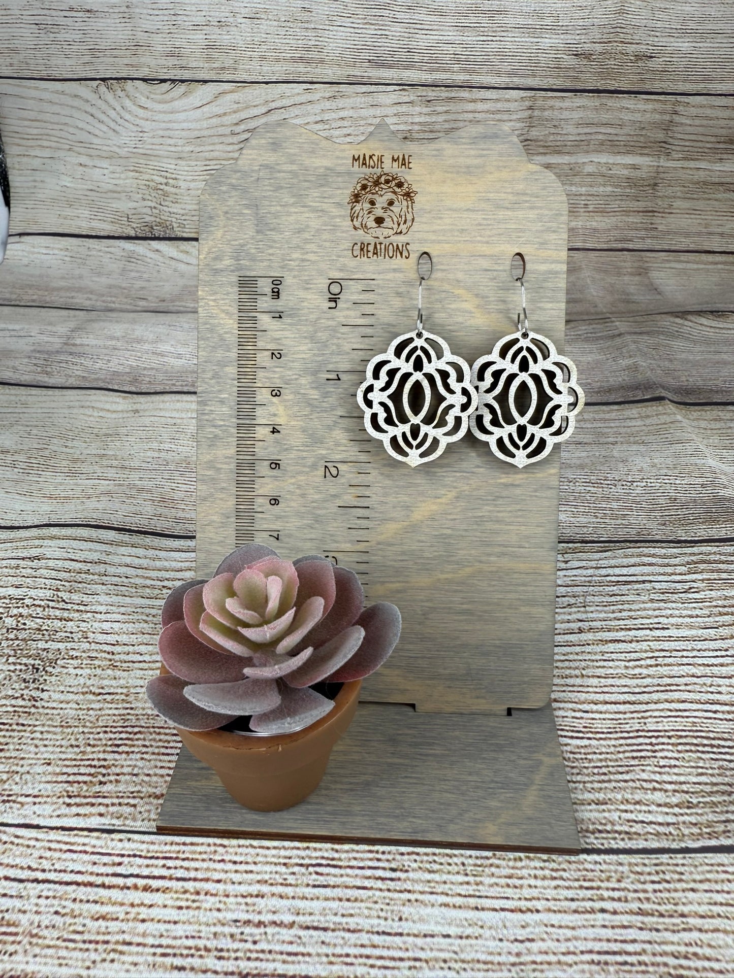 Wood Earrings