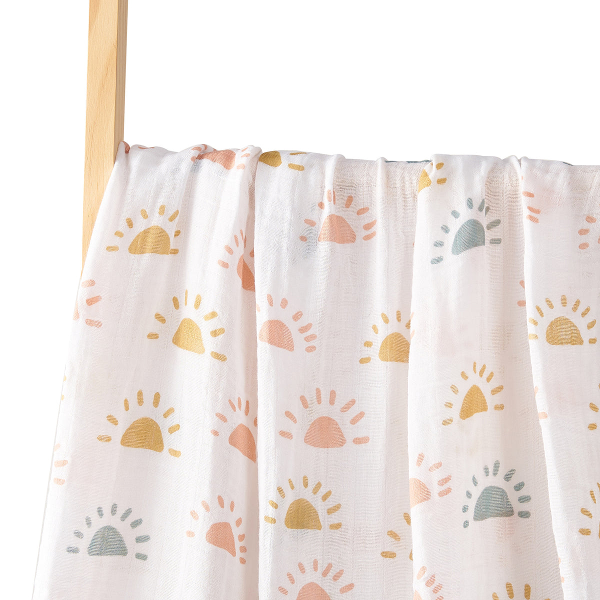 Baby Swaddle Blanket Muslin Cotton Breathable Soft Multiuse Receiving Wrap For Newborns Infants Animals Print