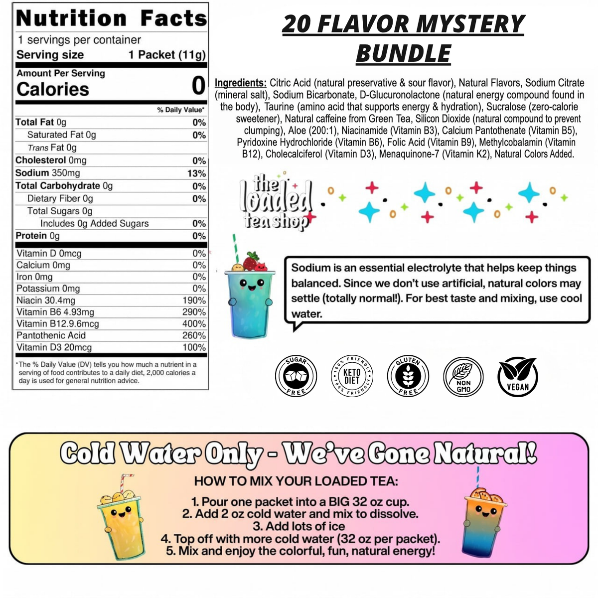 20 Flavor Mystery Bundle – Regular | 20 Sticks/Case